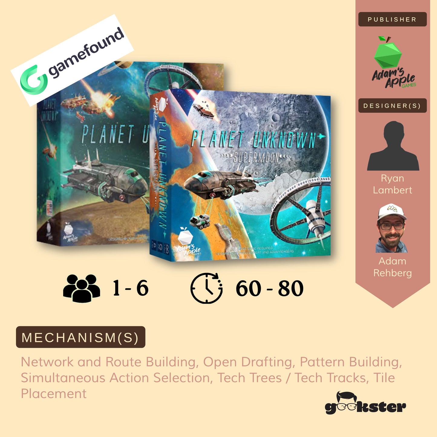 Planet Unknown Supermoon Expansion and Deluxe Edition Reprint