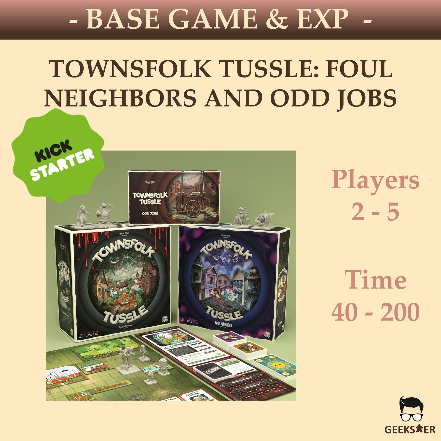Townsfolk Tussle: Foul Neighbors and Odd Jobs (Pre-order)