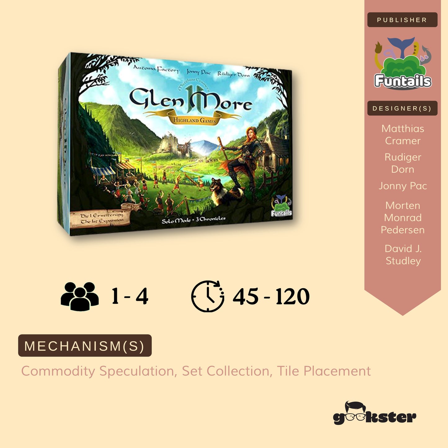 Glen More II: Chronicles – Highland Games Expansion