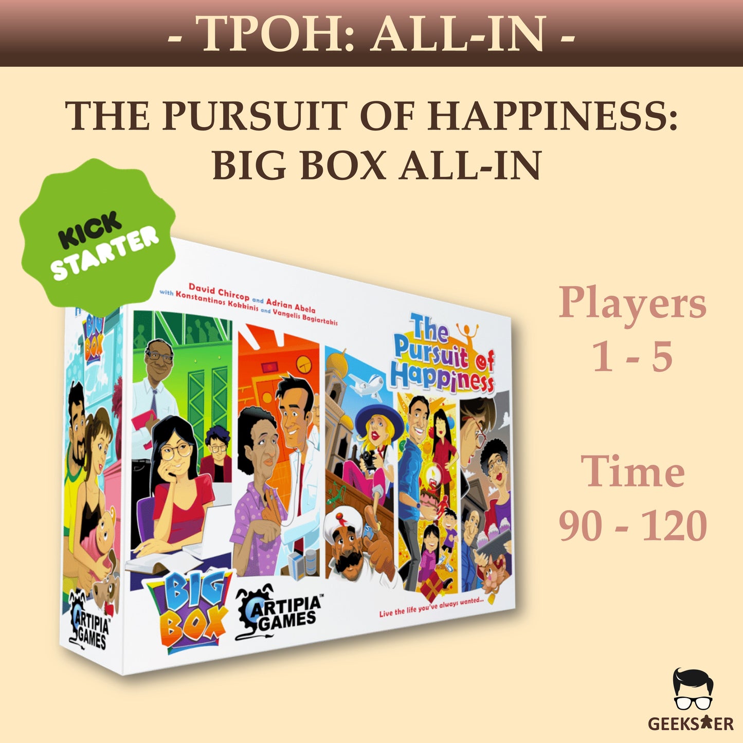 The Pursuit of Happiness Big Box All-In