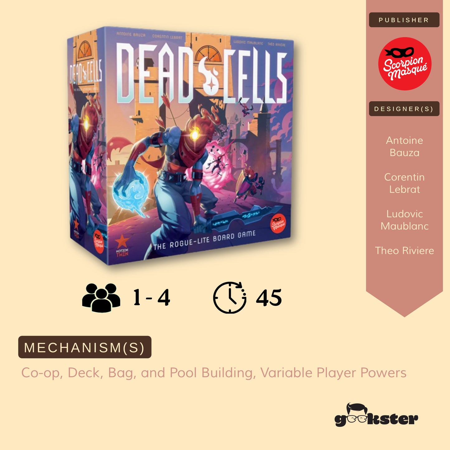 Dead Cells: The Rogue-Lite Board Game