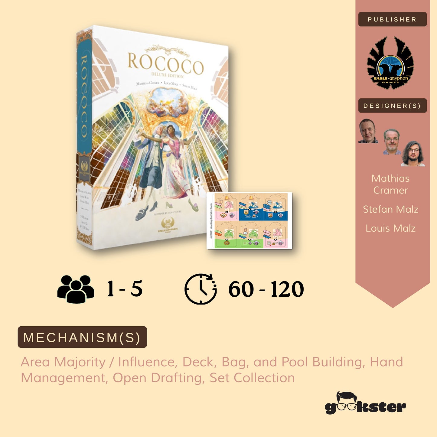 Rococo: Deluxe Edition with Expert Tailoring Expansion