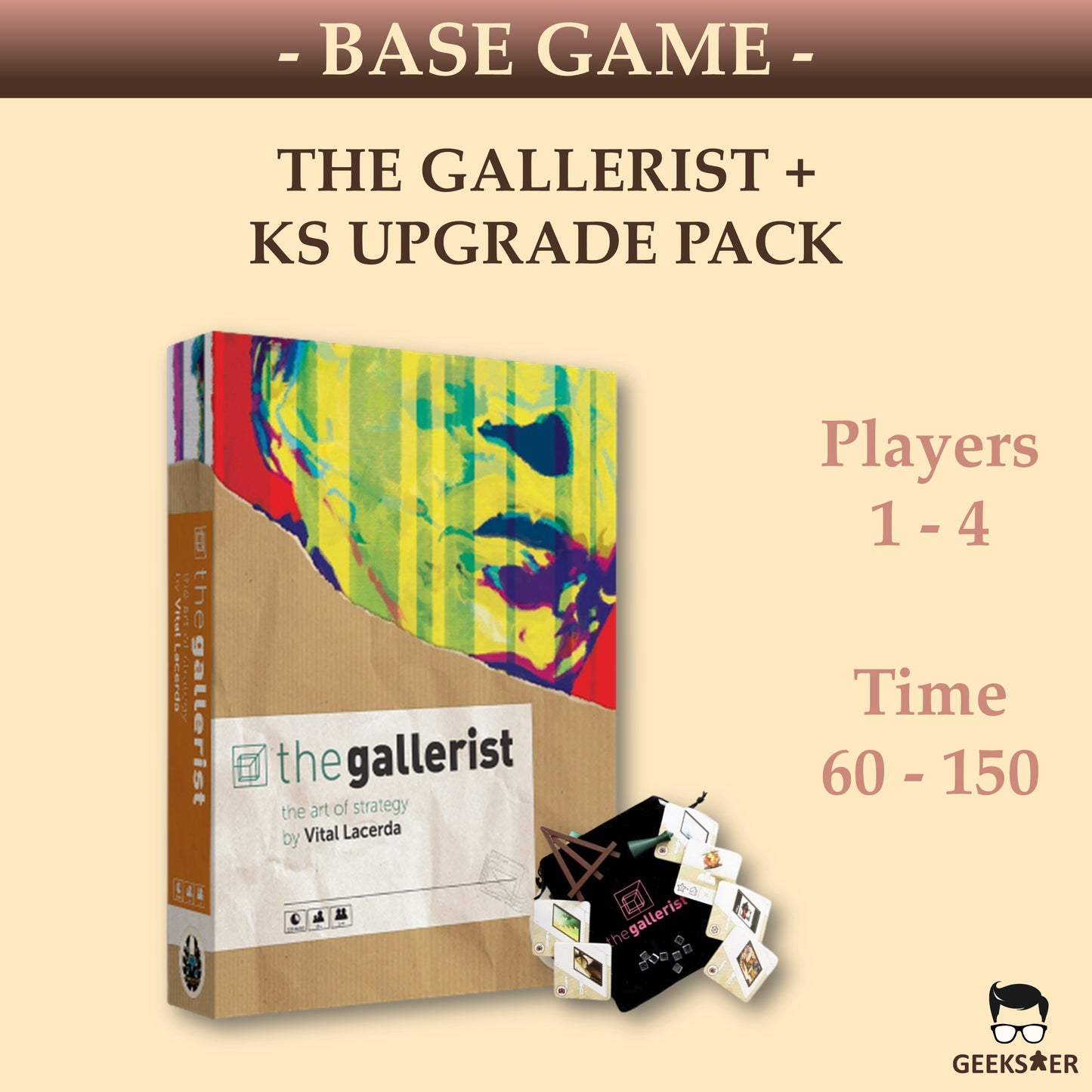 The Gallerist (including Scoring Exp.) with KS Upgrade Pack