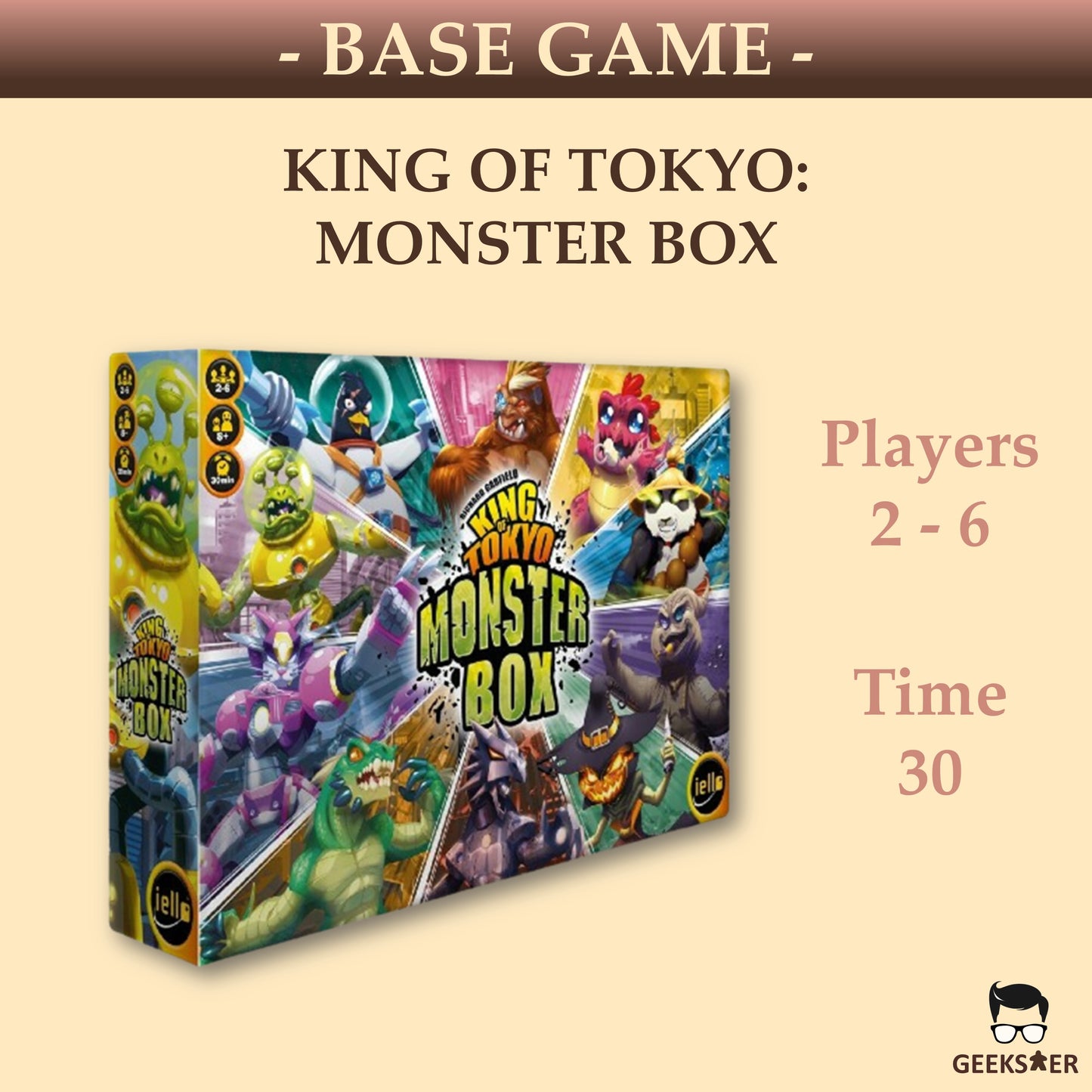 King of Tokyo Monster Box