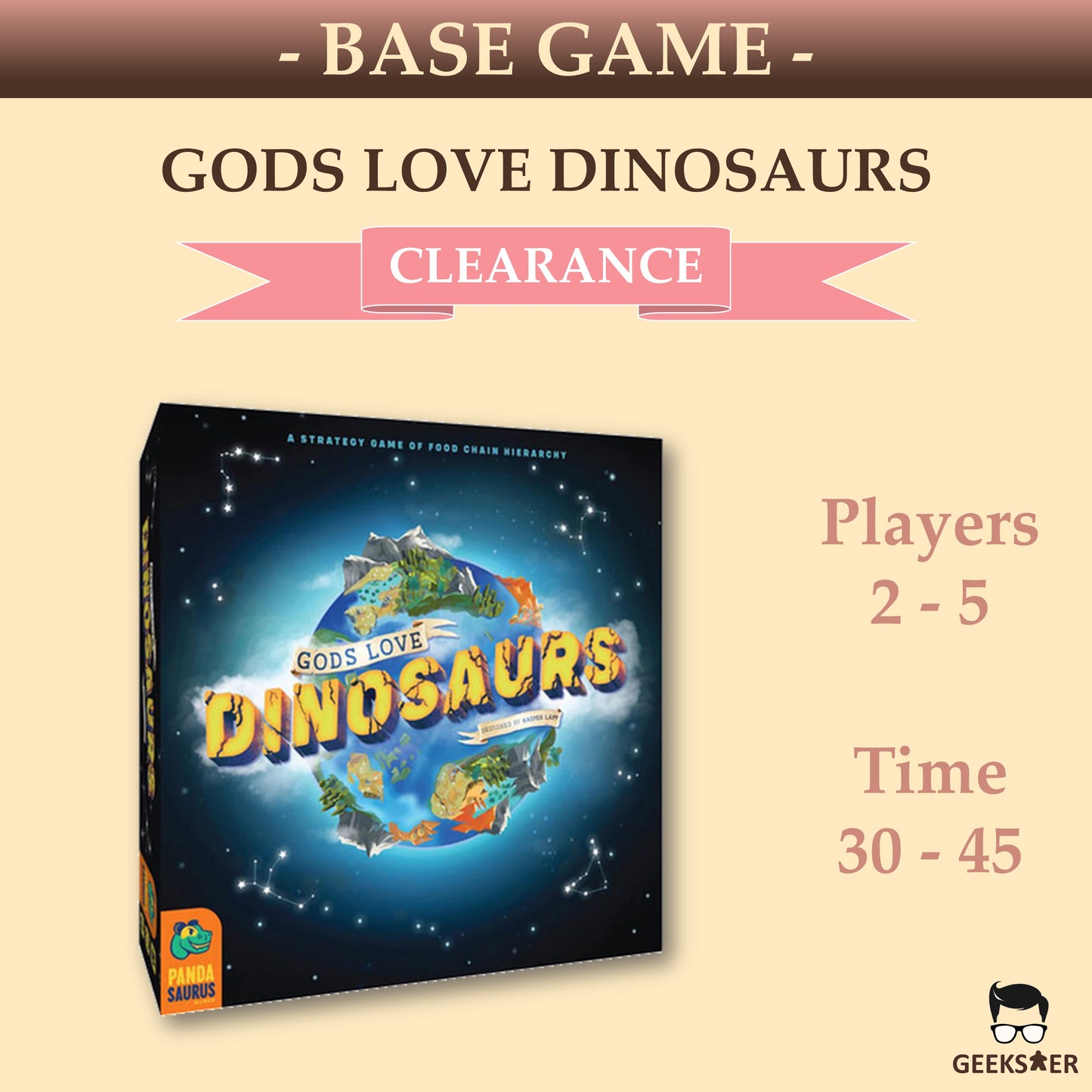 Gods Love Dinosaurs (Minor Tear)