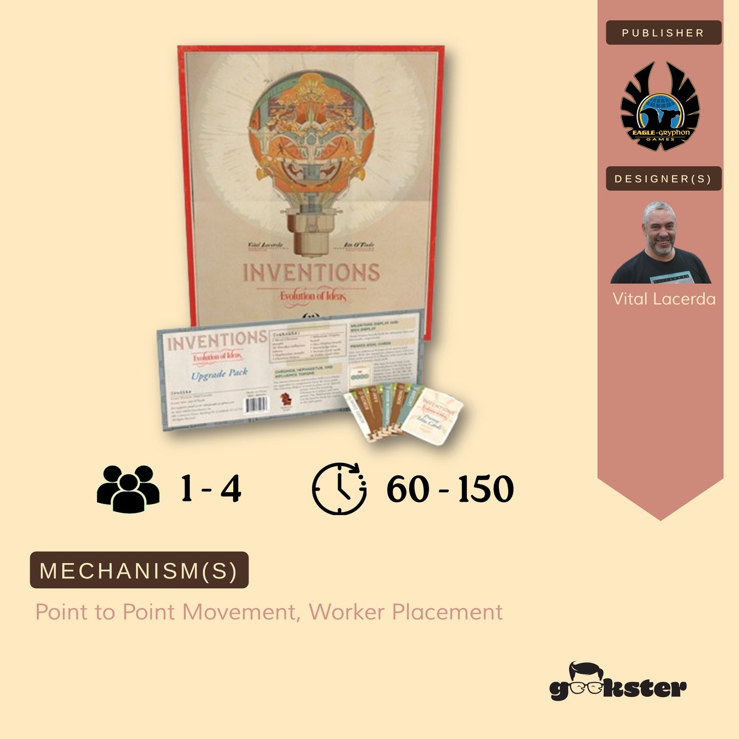 Inventions: Evolution of Ideas + KS Upgrade Pack & Promo Cards