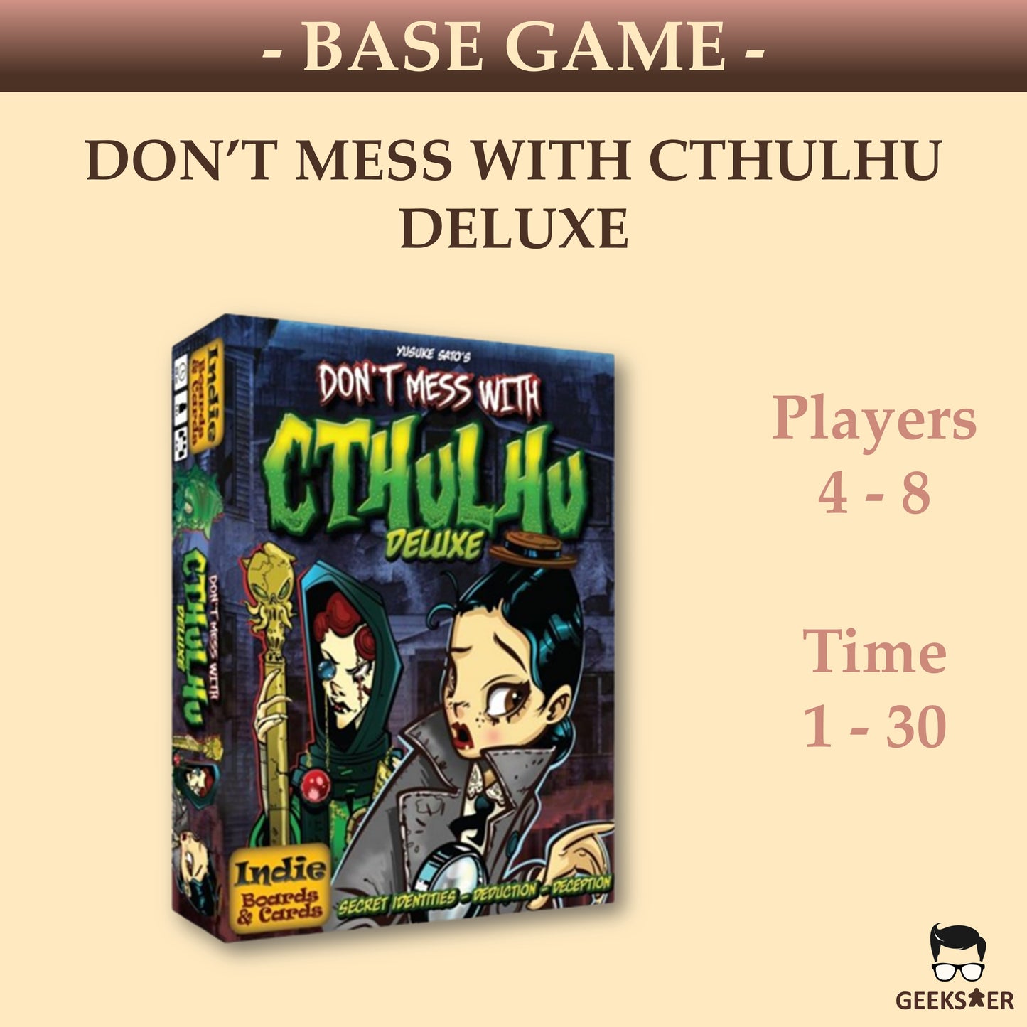 Don't Mess With Cthulhu Deluxe