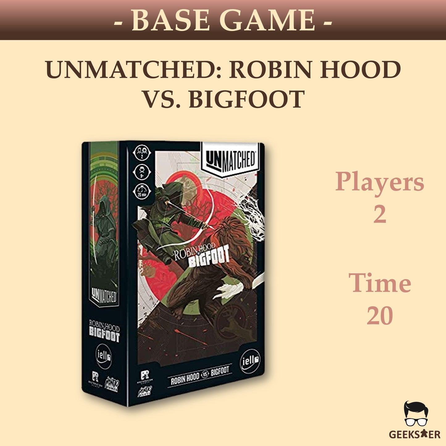 Unmatched: Robin Hood vs. Bigfoot