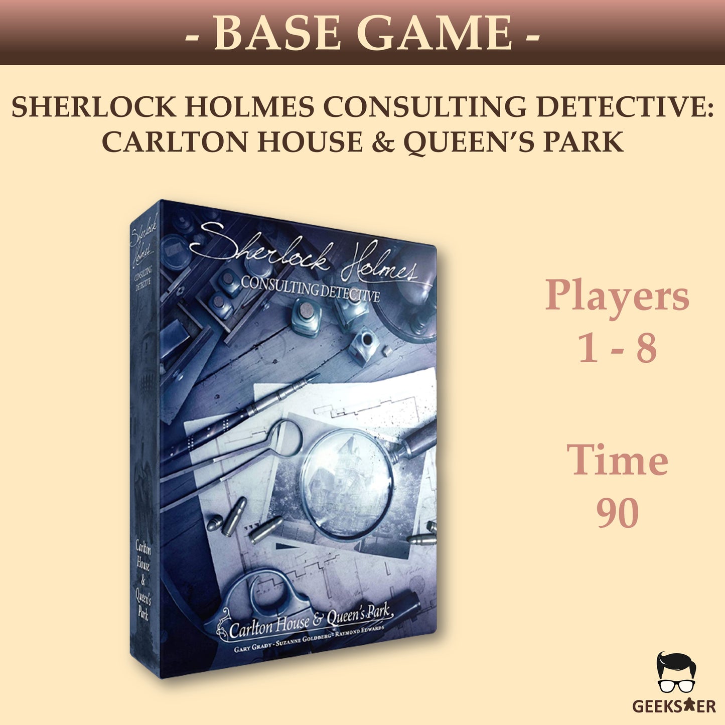 Sherlock Holmes Consulting Detective: Carlton House & Queen's Park