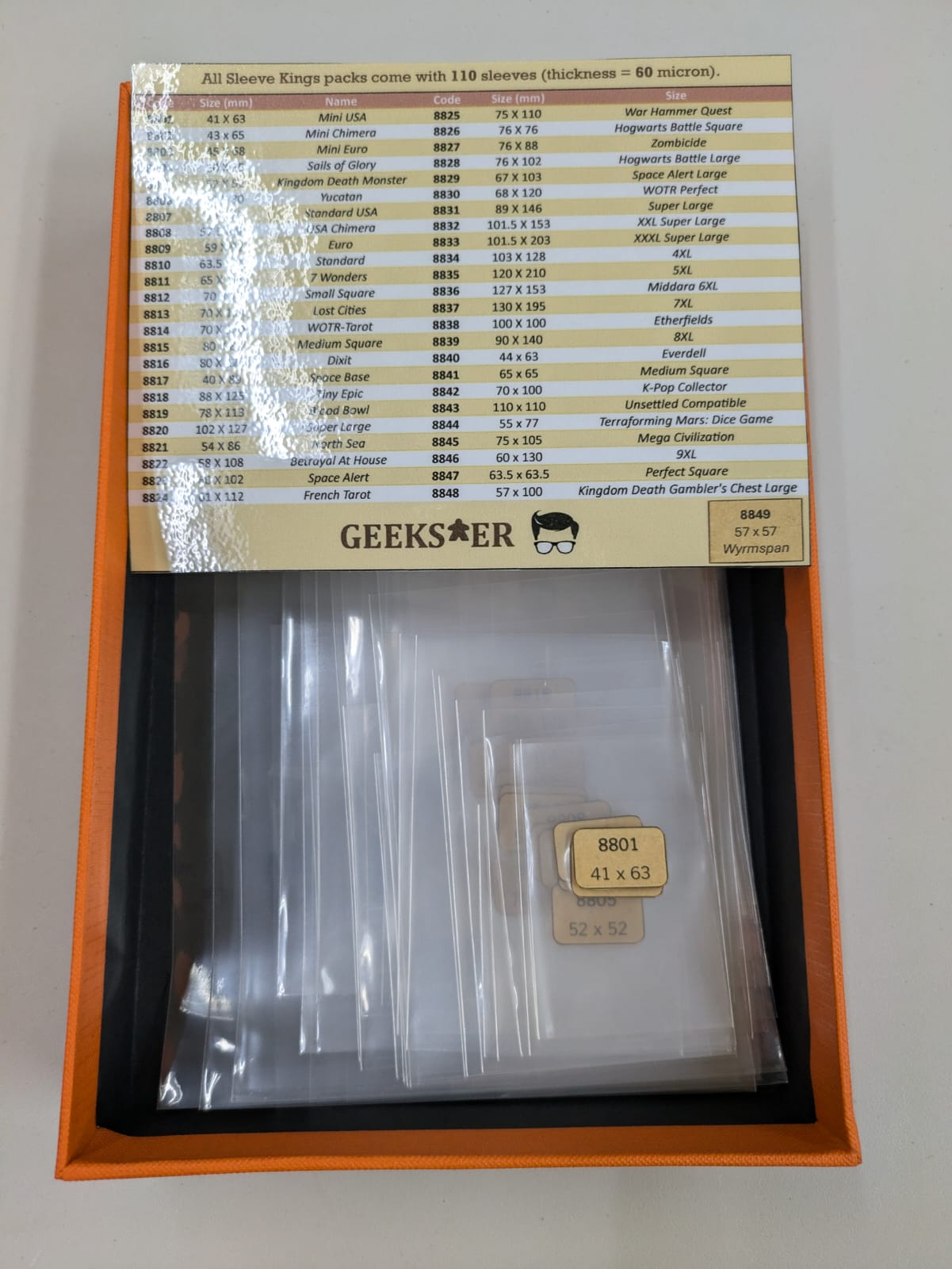 Sleeve Kings Sample Pack
