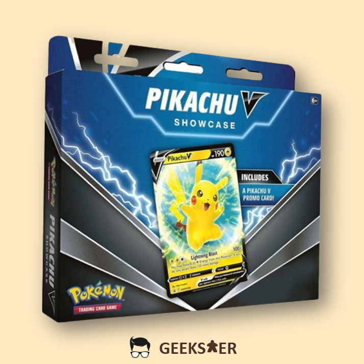 Pikachu V Showcase Box