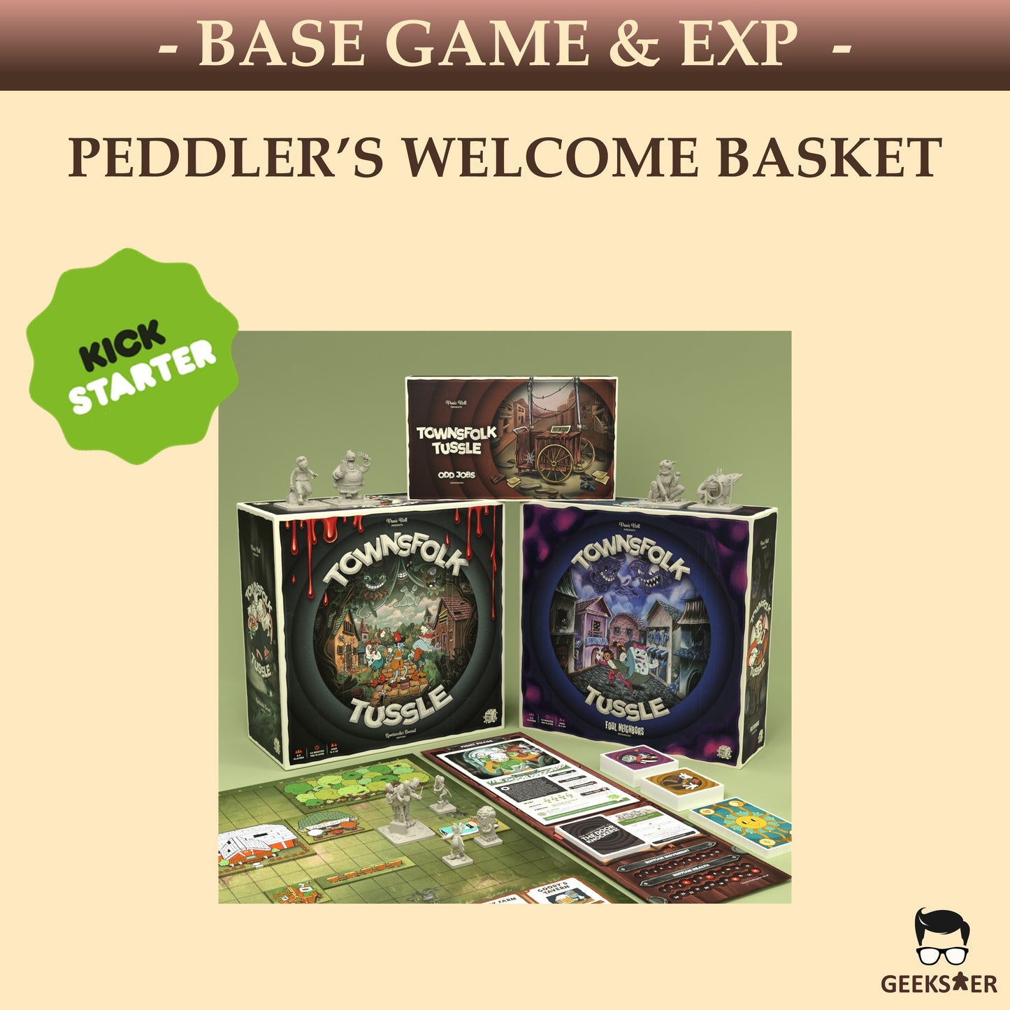 Townsfolk Tussle: Foul Neighbors and Odd Jobs (Pre-order)