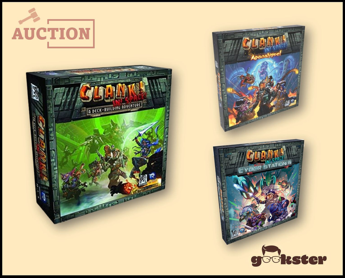 Clank! In! Space!: A Deck-Building Adventure Bundle (Pre-loved)