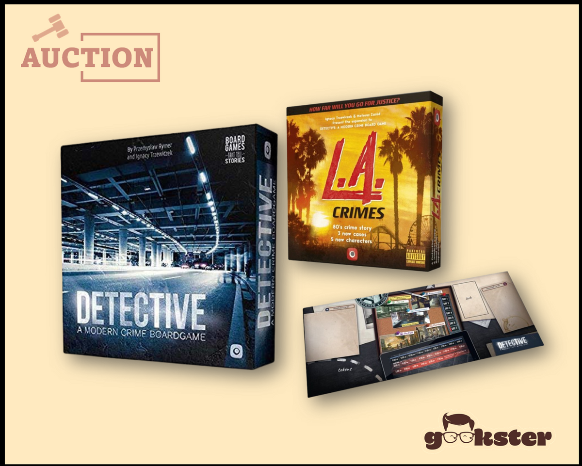 Detective: A Modern Crime Board Game Bundle (Pre-loved)