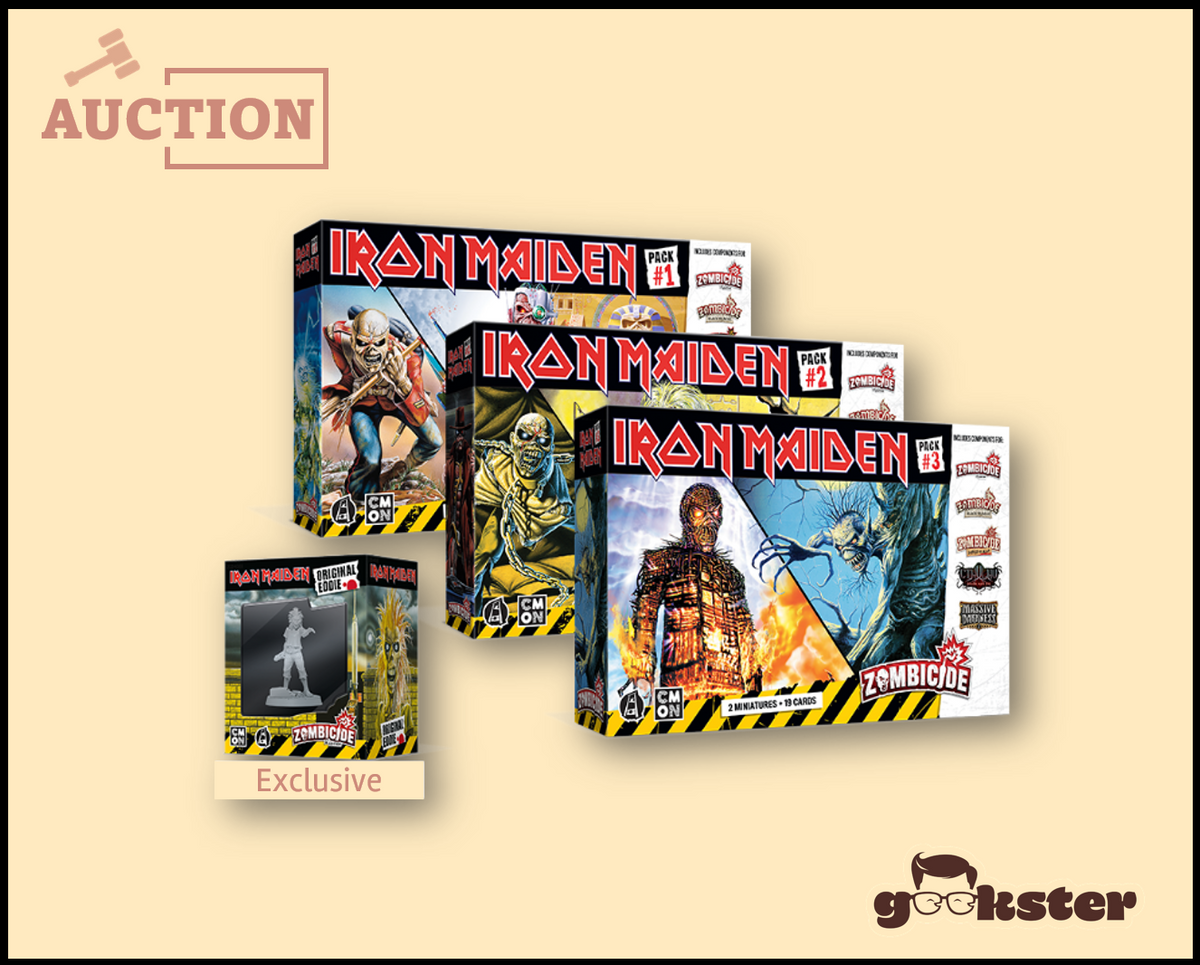 Zombicide : Iron Maiden Promo Pack Bundle (BNIS)