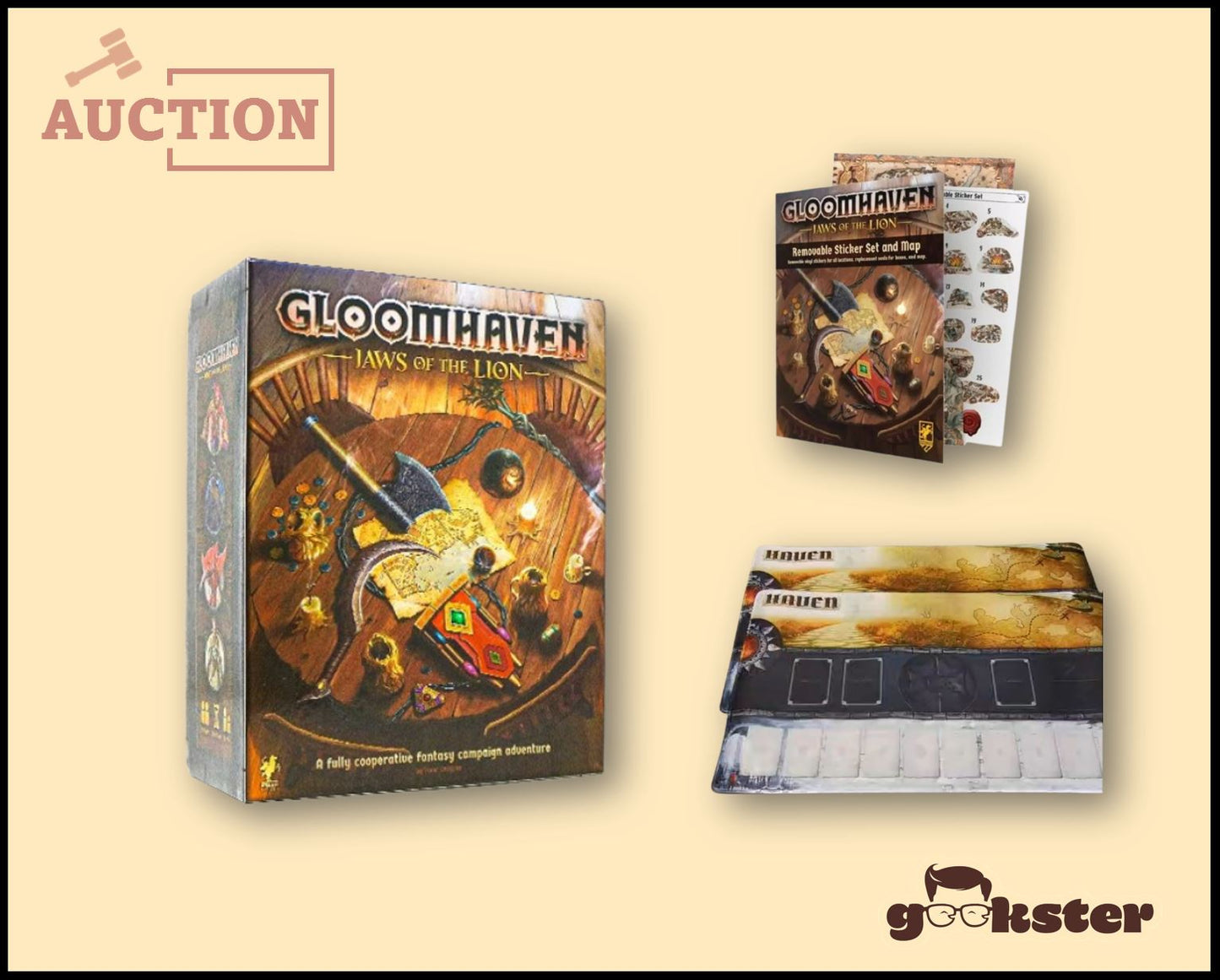Gloomhaven: Jaws of the Lion Bundle (Pre-loved)
