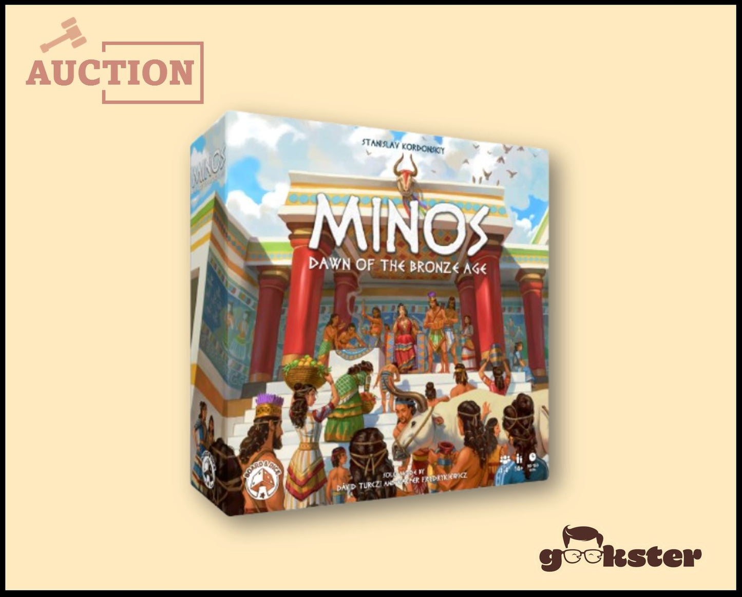 Minos: Dawn of the Bronze Age w. 3D insert (Pre-loved)