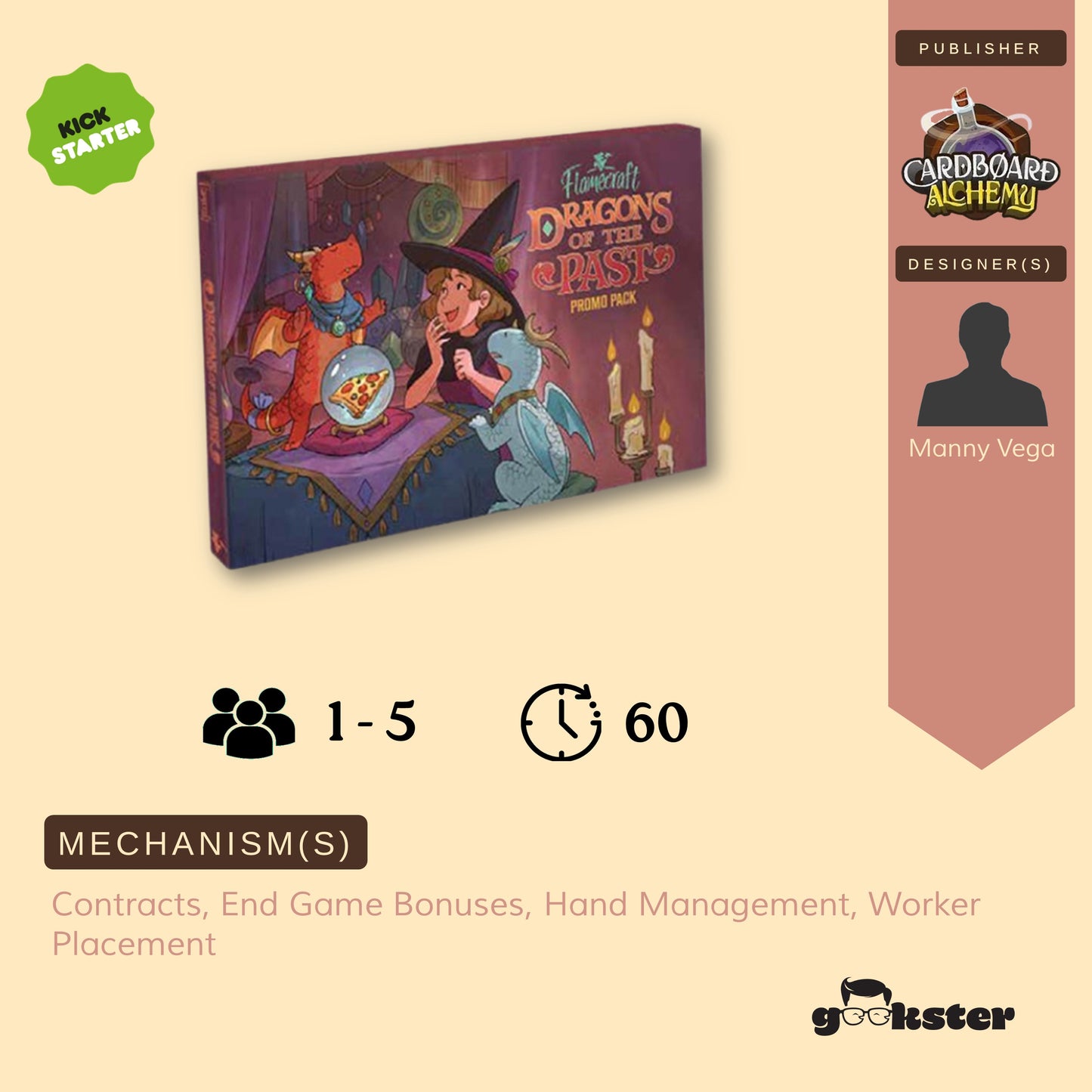 Flamecraft: Dragons of the Past Promo Pack