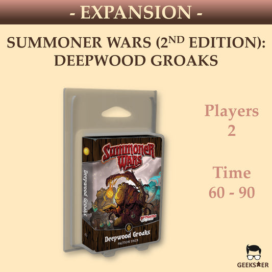 Summoner Wars 2nd Edition: Deepwood Groaks Faction Deck
