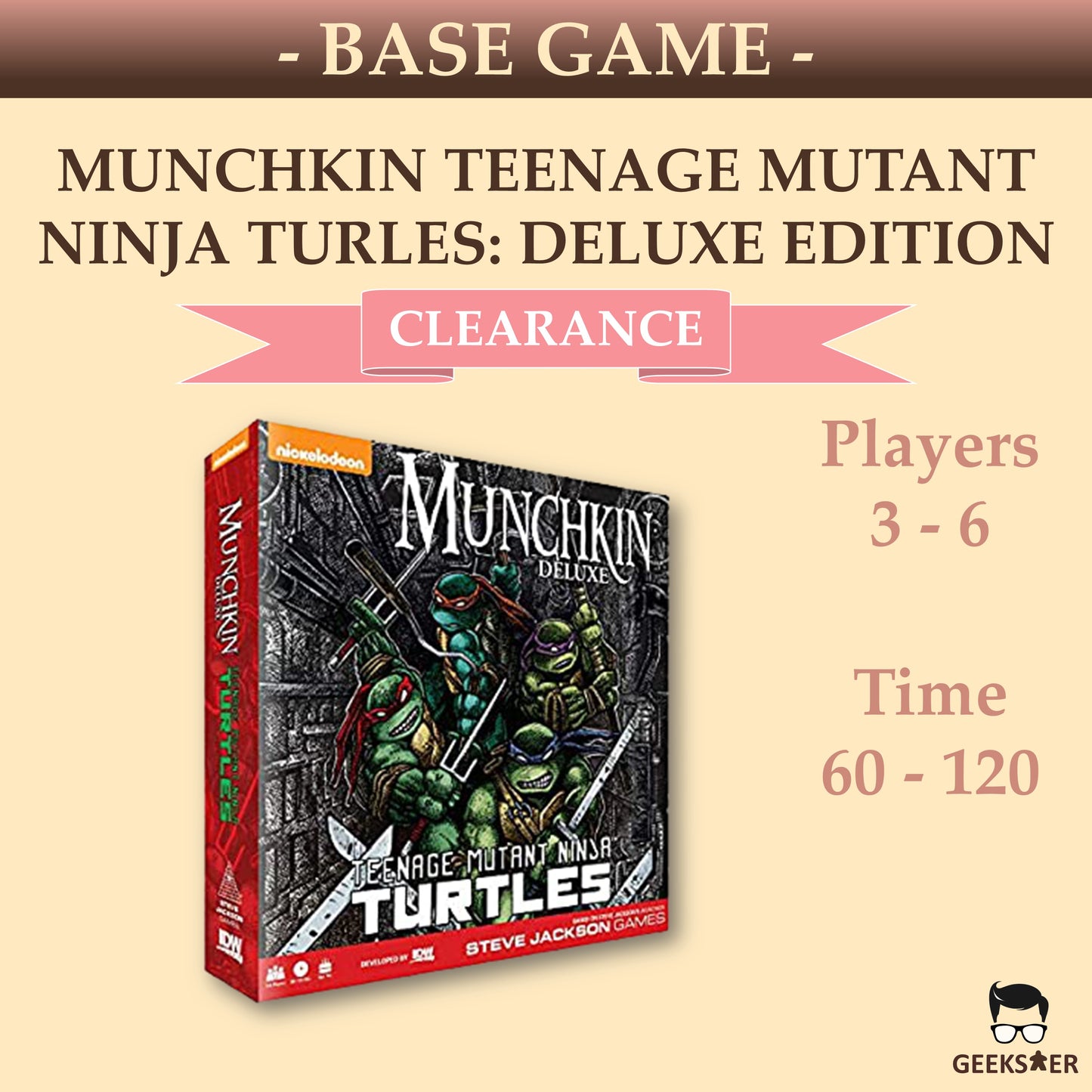 Munchkin: Teenage Mutant Ninja Turtles [Deluxe Edition]