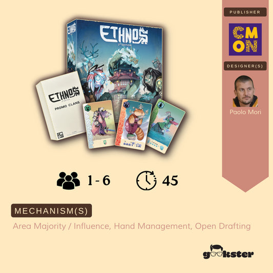 Ethnos 2nd Edition w. Free Promo Clans
