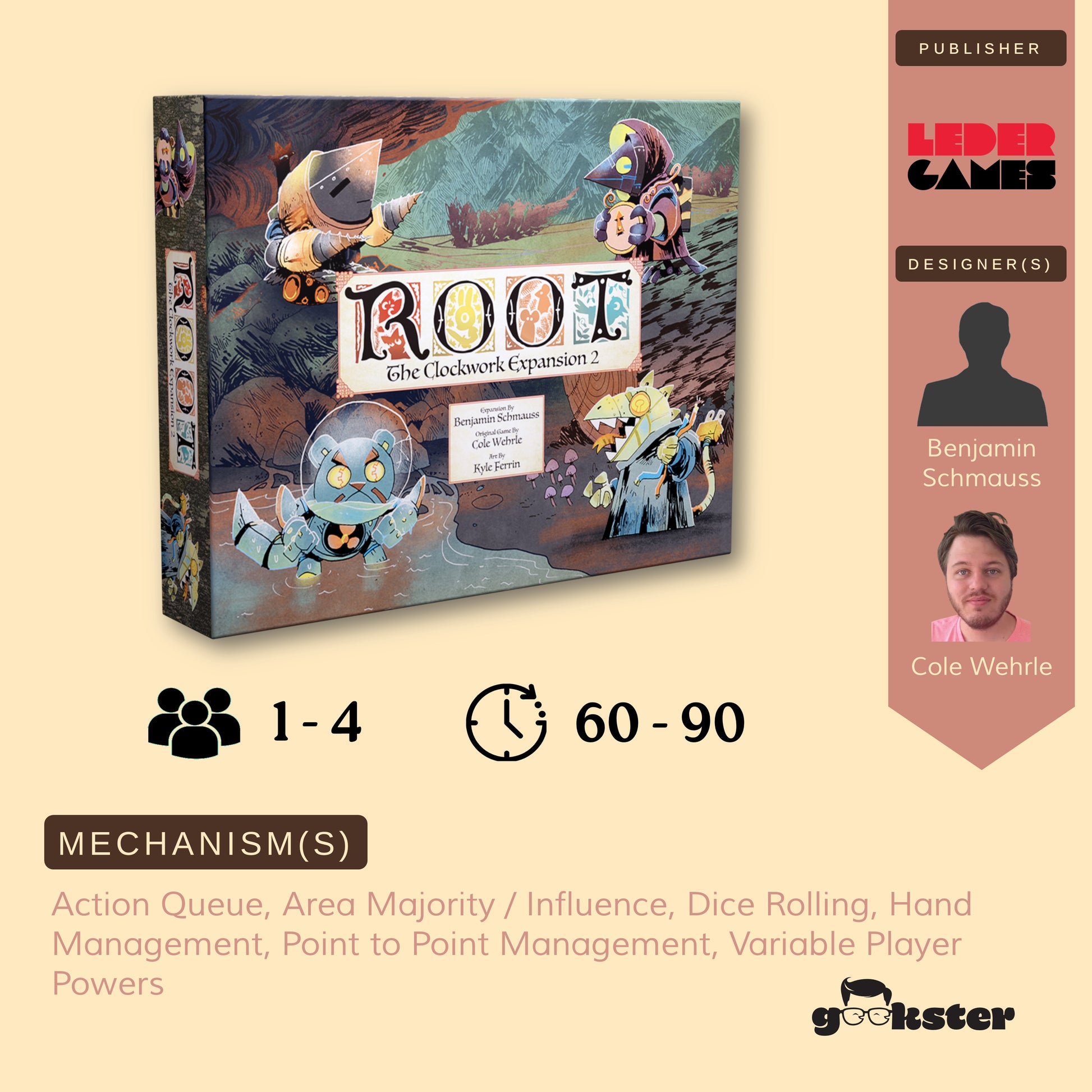 Root: The Clockwork Expansion 2 Expansion – Geekster