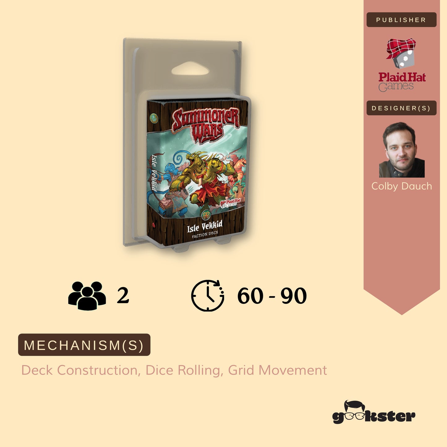 Summoner Wars (Second Edition): Isle Vekkid Faction Deck