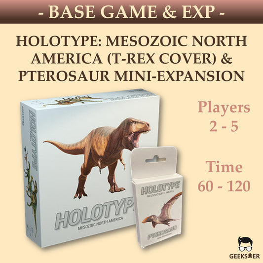 Holotype: Mesozoic North America (T-REX cover) with Pterosaur Mini-Expansion