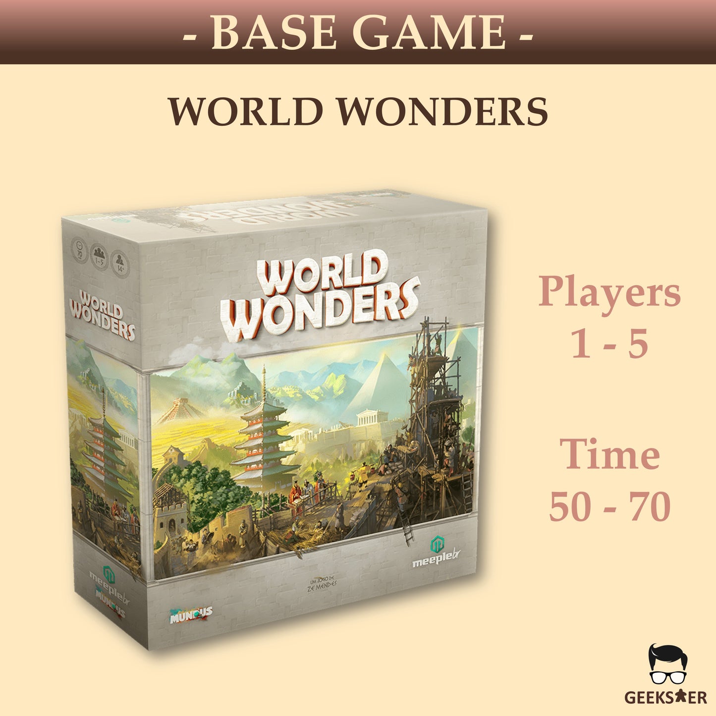 [Gen Con 2023] World Wonders (Pre-order)