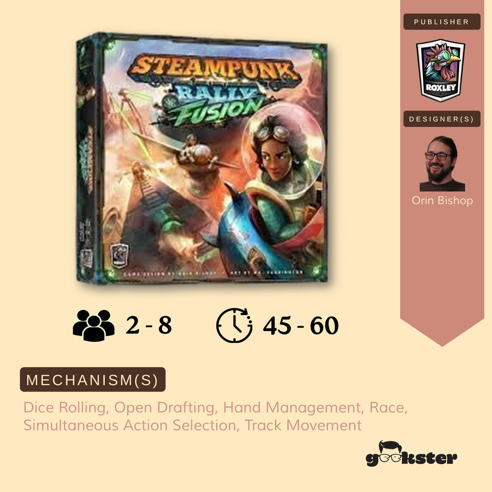 Steampunk Rally Fusion: Deluxe Edition – Geekster