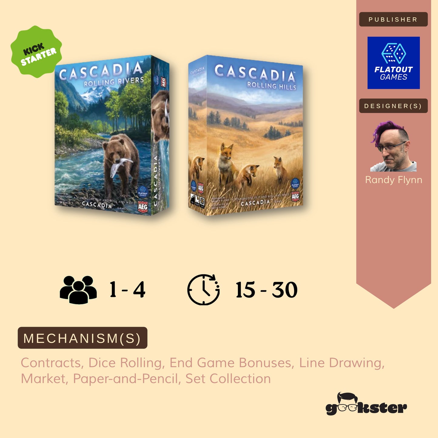 Cascadia: Rolling Hills + Rivers Bundle