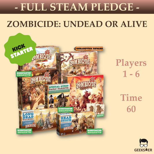 Zombicide: Undead or Alive [Full Steam]