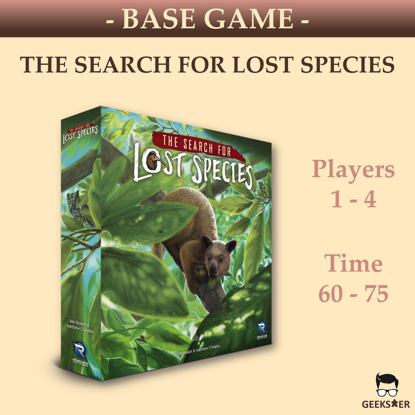 [Gen Con 2023] The Search for Lost Species (Pre-order)