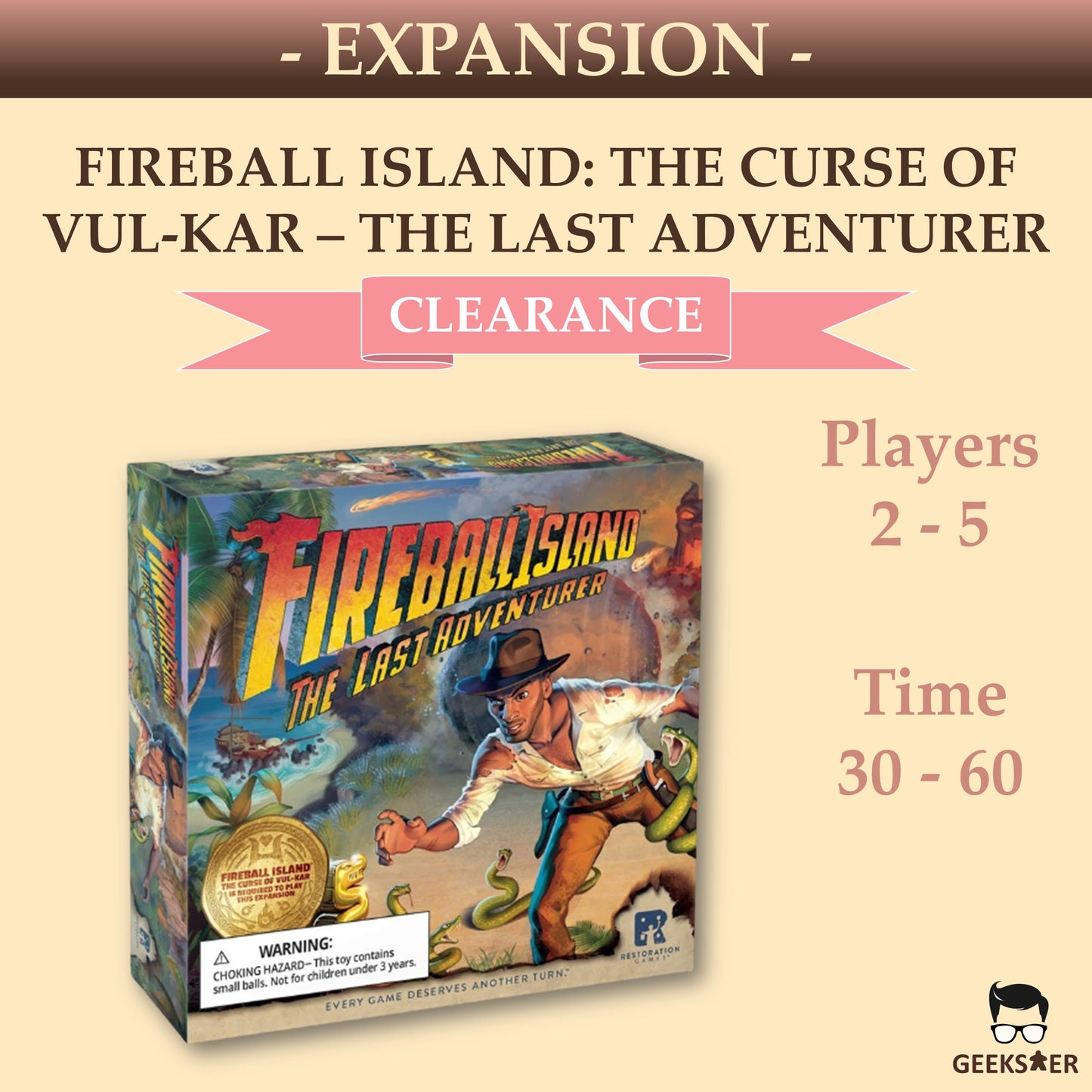 Fireball Island: The Last Adventurer Expansion