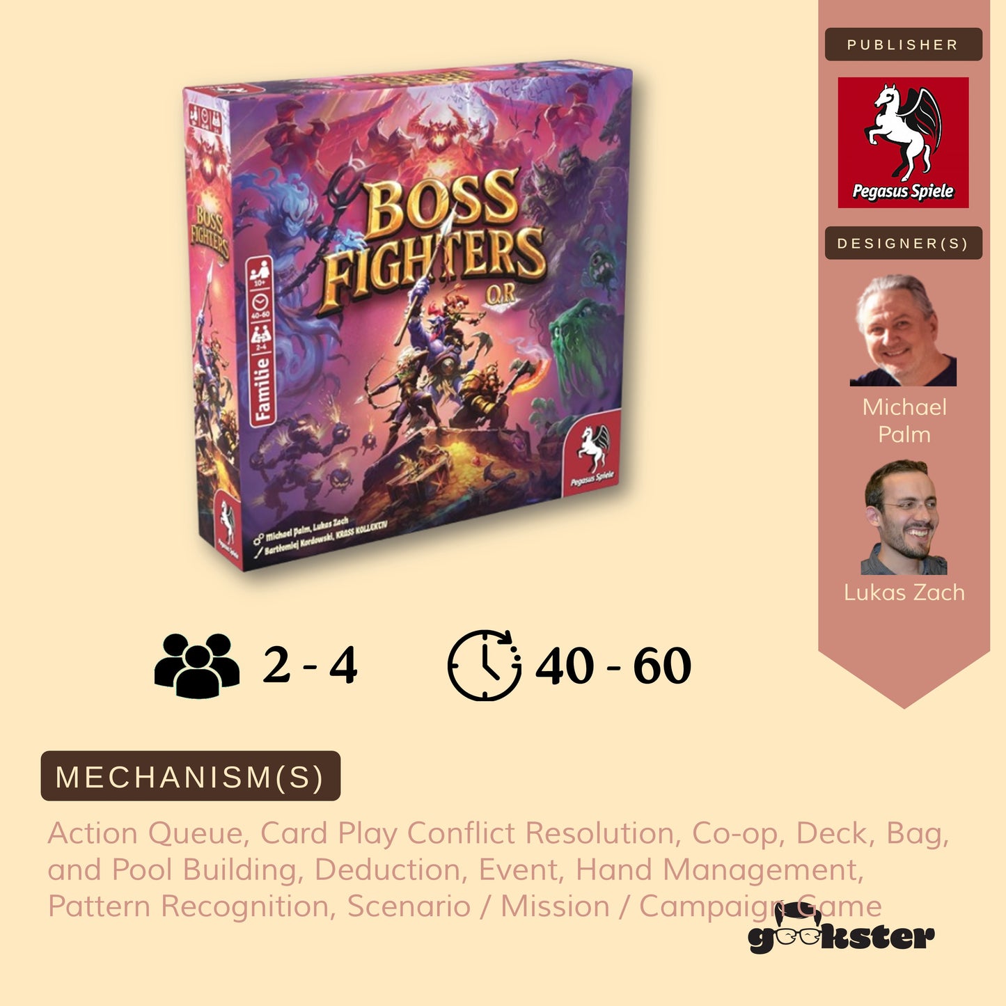 Boss Fighters QR