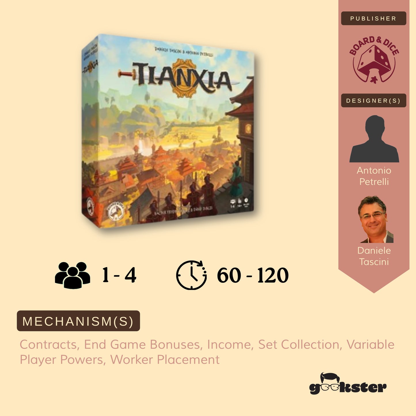Tianxia: Silk Road Expansion w. Oasis Promo