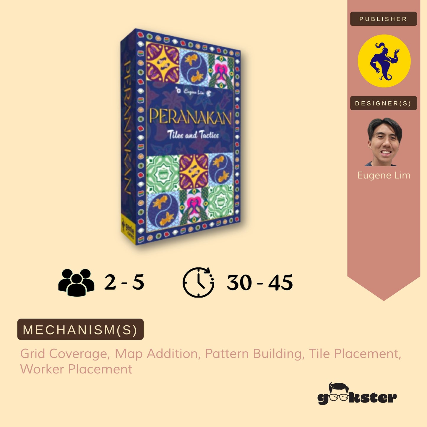 Peranakan: Tiles and Tactics