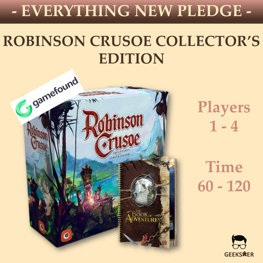 Robinson Crusoe – Everything New Pledge