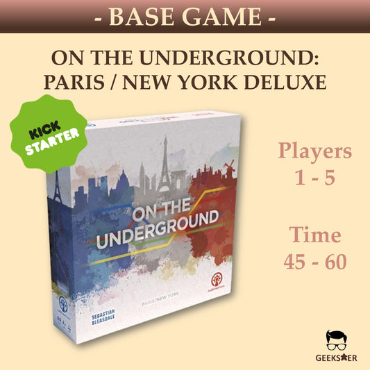 On the Underground: Paris / New York Deluxe