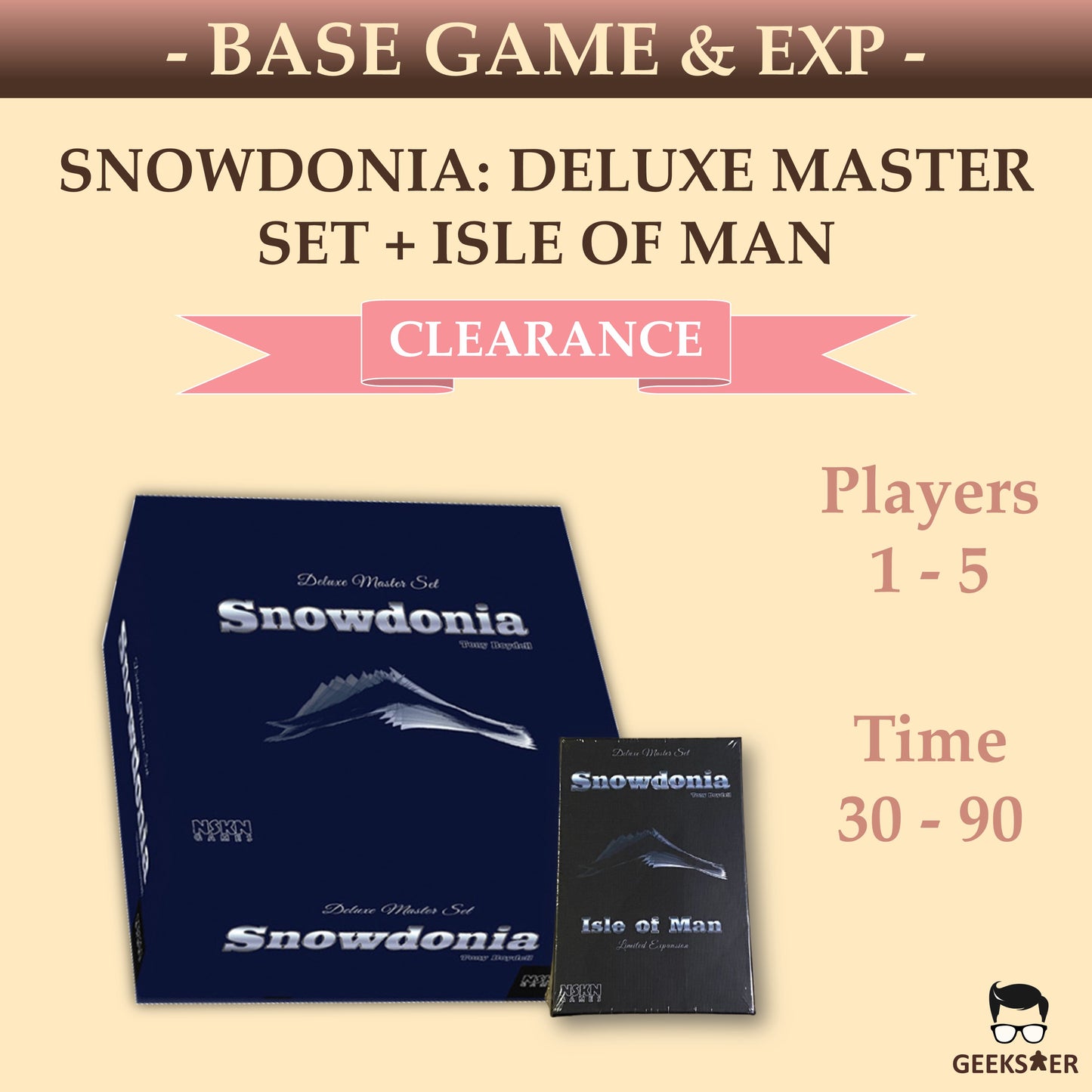 Snowdonia: Deluxe Master Set with Isle of Man