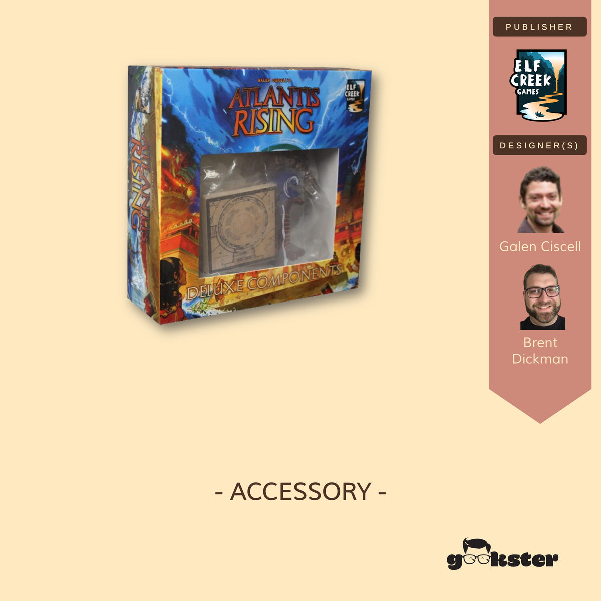 Atlantis Rising (2nd Edition) - Deluxe Components – Geekster