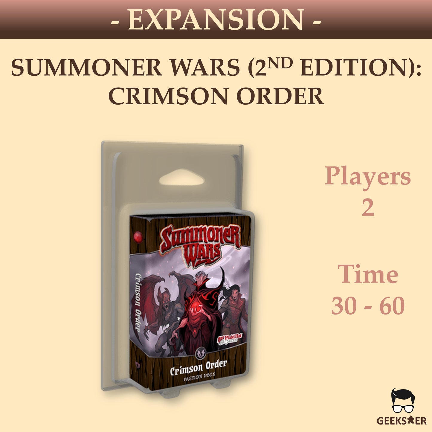 Summoner Wars 2nd Edition: Crimson Order Faction Deck