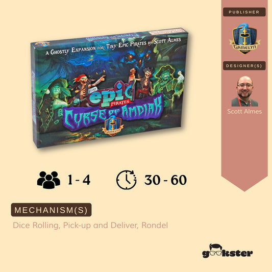 Tiny Epic Pirates: Curse of Amdiak Expansion