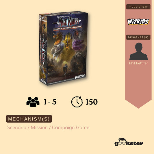 Mage Knight: The Apocalypse Dragon Expansion