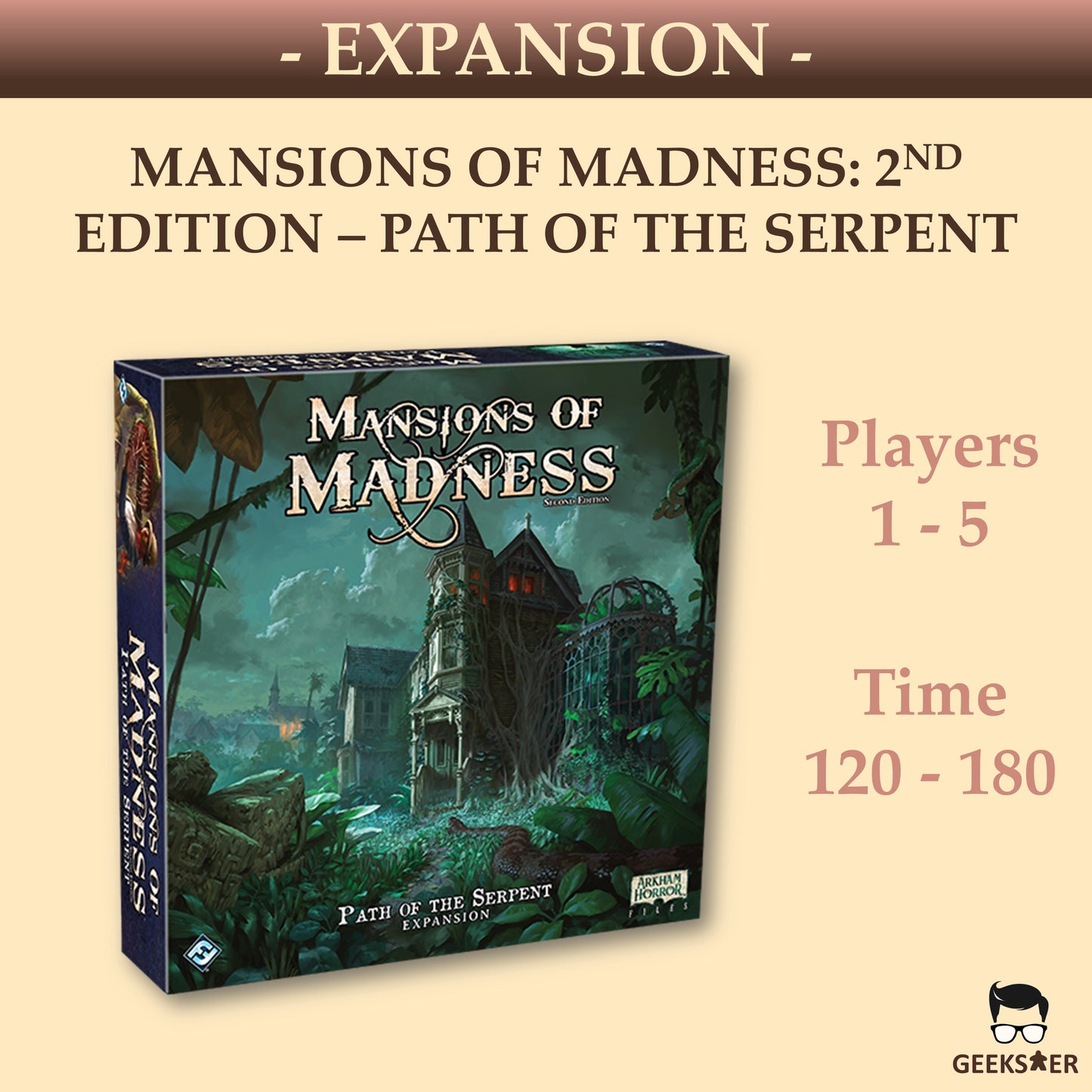 Mansions of Madness (2.0): Path of the Serpent Expansion
