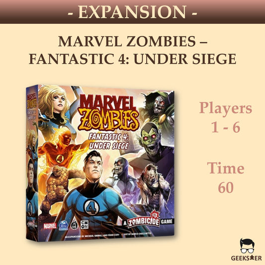 Marvel Zombies: Fantastic 4 Under Siege Expansion