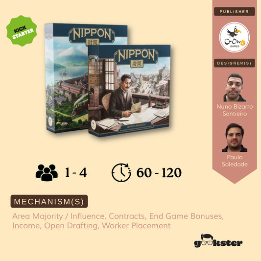 Nippon: Zaibatsu/Nippon Genro (Pre-order)