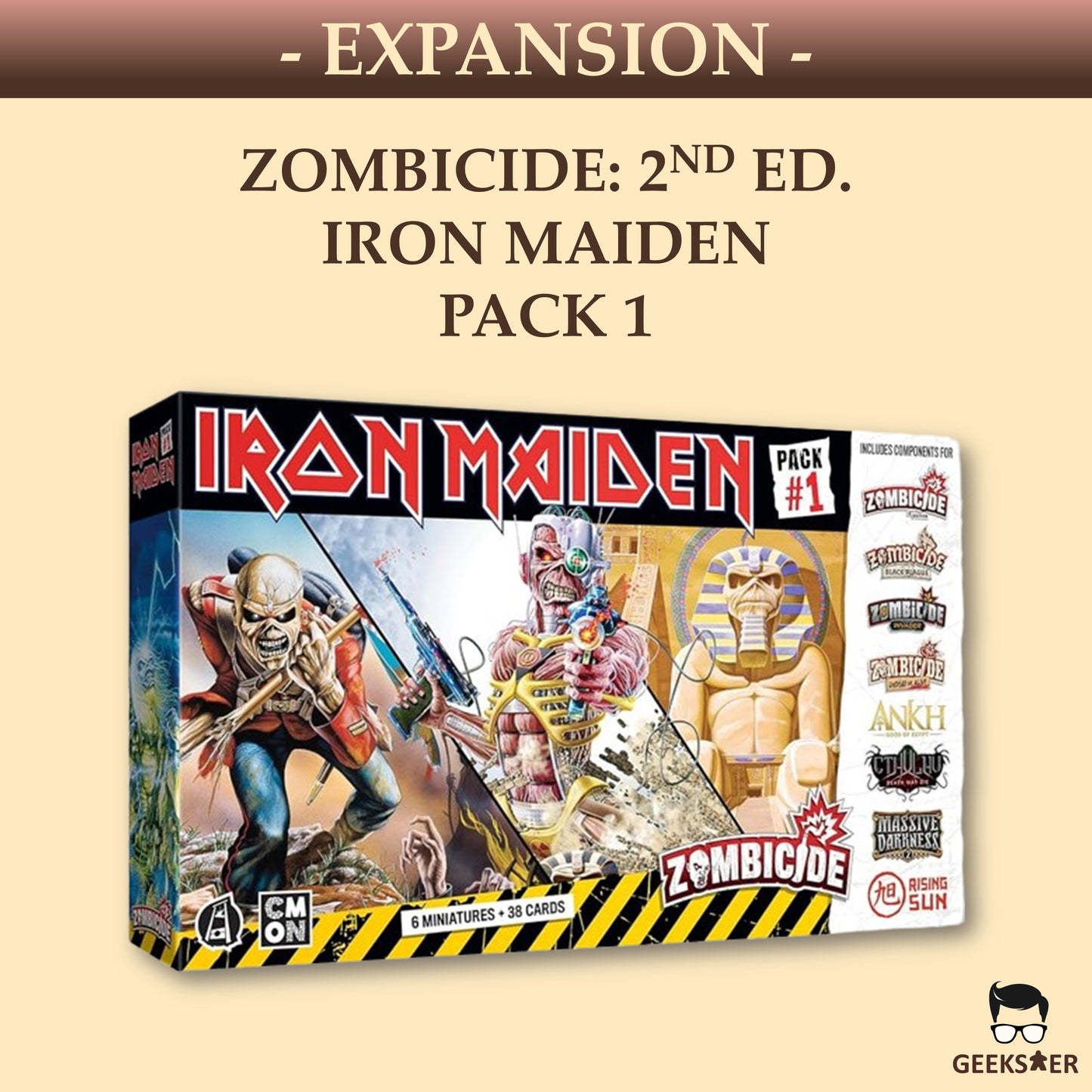 Zombicide: Iron Maiden Pack