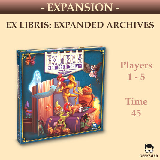 [Gen Con 2023] Ex Libris: Expanded Archives Expansion (Pre-order)