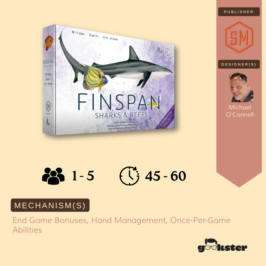 Finspan: Sharks & Reefs Expansion